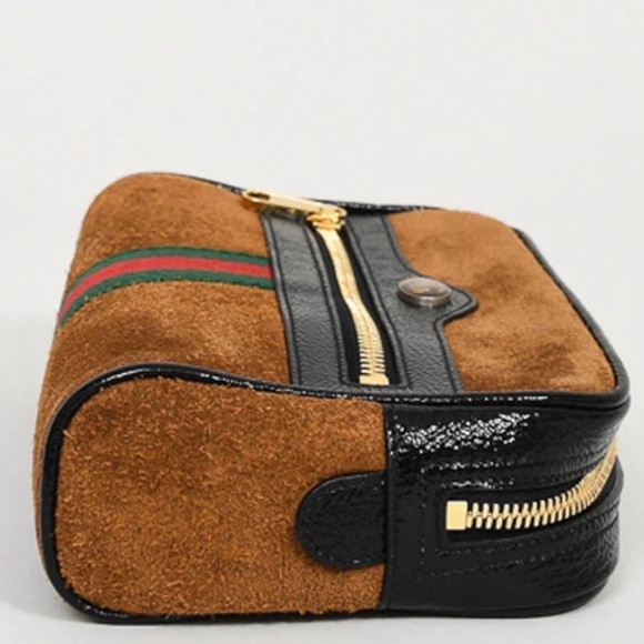 Gucci Brown GG Suede Belt Bag - Picture 5 of 12
